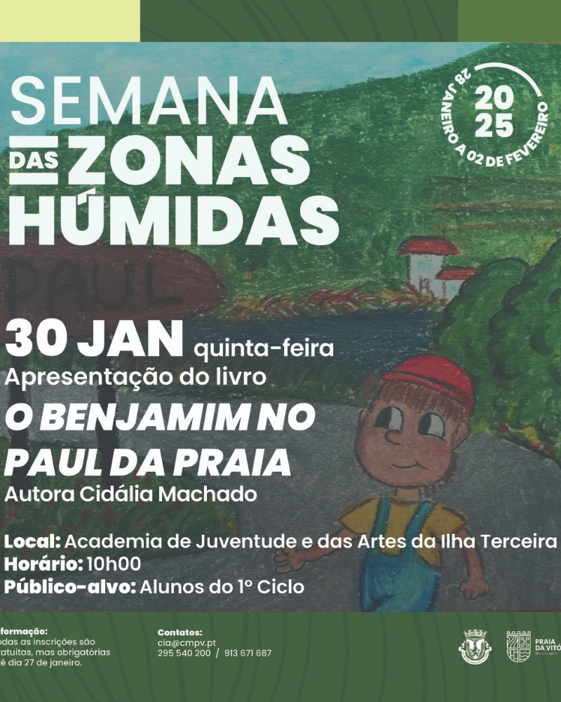 Apresentação do Livro - O Benjamim no Paul da Praia