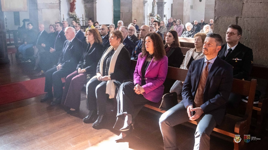 Cerimónia ocorreu domingo, dia 19: Câmara da Praia evoca calamidade do século XVI com Missa de S